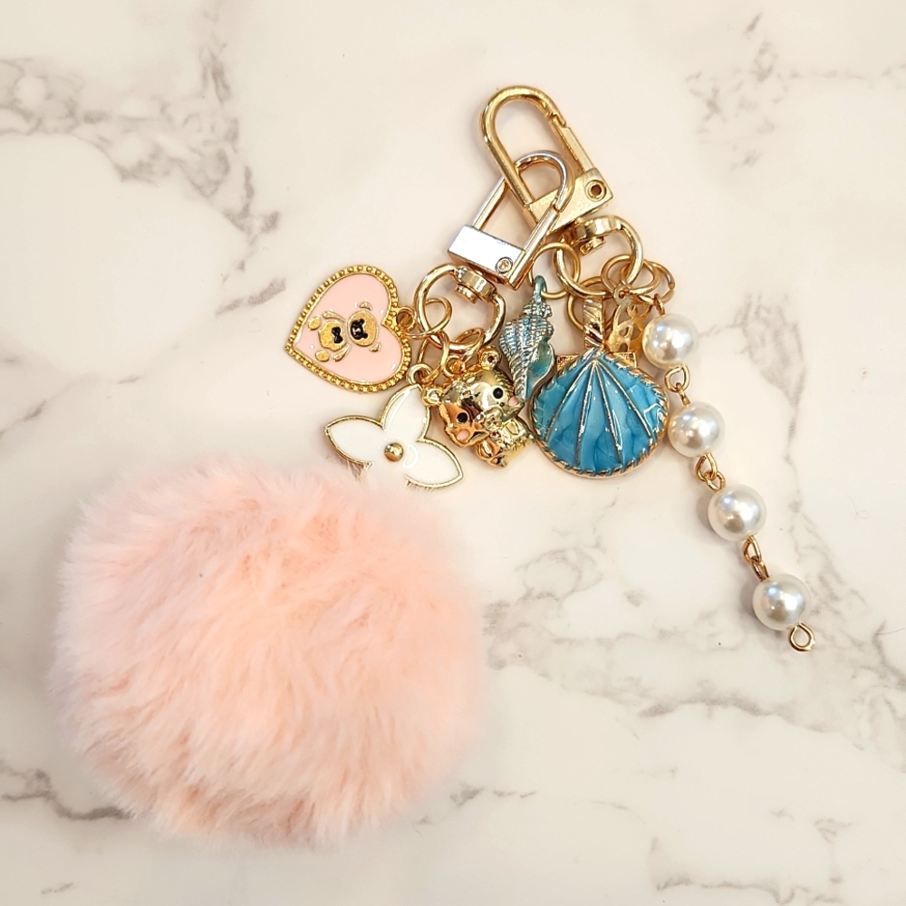 New Pink Bag Charm